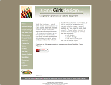 Tablet Screenshot of islandgirlsdesign.com